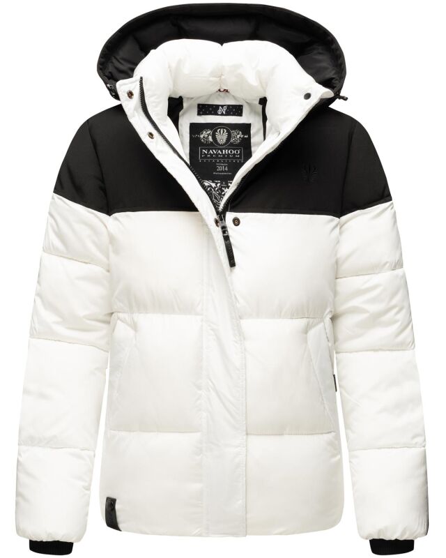 Navahoo Sarafina Damen Winterjacke Weiss-Gr.S