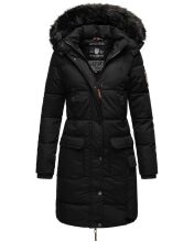 Navahoo Cosimaa ladies parka winter jacket with umbrella and carry bag Schwarz-Gr.XL