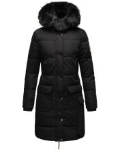 Navahoo Cosimaa ladies parka winter jacket with umbrella and carry bag Schwarz-Gr.XL