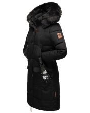 Navahoo Cosimaa ladies parka winter jacket with umbrella and carry bag Schwarz-Gr.XL