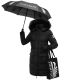 Navahoo Cosimaa ladies parka winter jacket with umbrella and carry bag Schwarz-Gr.XL