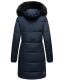 Navahoo Cosimaa ladies parka winter jacket with umbrella and carry bag Navy-Gr.XS