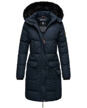 Navahoo Cosimaa ladies parka winter jacket with umbrella and carry bag Navy-Gr.XL