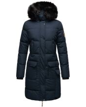 Navahoo Cosimaa ladies parka winter jacket with umbrella and carry bag Navy-Gr.XL
