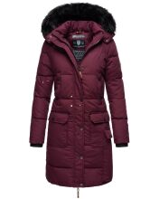 Navahoo Cosimaa ladies parka winter jacket with umbrella and carry bag Weinrot-Gr.XS