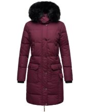 Navahoo Cosimaa ladies parka winter jacket with umbrella and carry bag Weinrot-Gr.XS