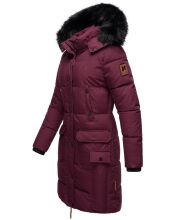 Navahoo Cosimaa ladies parka winter jacket with umbrella and carry bag Weinrot-Gr.XS