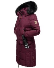 Navahoo Cosimaa ladies parka winter jacket with umbrella and carry bag Weinrot-Gr.XS
