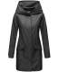 Marikoo Mayleen ladies softsBright rain jacket with hood - Black-Gr.S