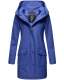 Marikoo Mayleen ladies softsBright rain jacket with hood - RoyalBlue-Gr.XXL
