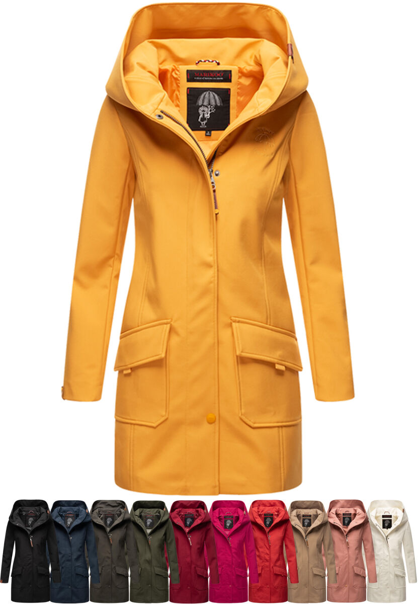 Marikoo Mayleen ladies softshell rain jacket with hood, 99,95 €