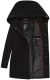 Marikoo Mayleen Damen Softshell Regenjacke mit Kapuze Schwarz-Gr.S