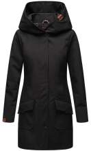 Marikoo Mayleen ladies softshell rain jacket with hood - Black-Gr.M