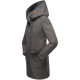 Marikoo Mayleen Damen Softshell Regenjacke mit Kapuze Anthrazit-Gr.XL