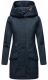 Marikoo Mayleen Damen Softshell Regenjacke mit Kapuze Navy-Gr.XS