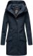 Marikoo Mayleen Damen Softshell Regenjacke mit Kapuze Navy-Gr.S