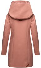 Marikoo Mayleen ladies softshell rain jacket with hood - Terracotta-Gr.S