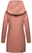 Marikoo Mayleen Damen Softshell Regenjacke mit Kapuze Terracotta-Gr.S