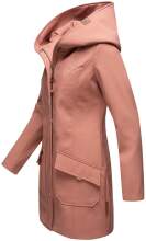 Marikoo Mayleen ladies softshell rain jacket with hood - Terracotta-Gr.M