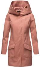 Marikoo Mayleen ladies softshell rain jacket with hood - Terracotta-Gr.L