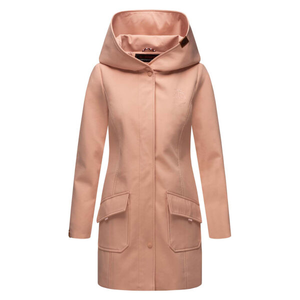 Marikoo Mayleen ladies softshell rain jacket with hood - Rosa-Gr.XS