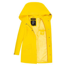 Marikoo Mayleen ladies softshell rain jacket with hood - Yellow-Gr.XS