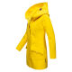 Marikoo Mayleen ladies softshell rain jacket with hood - Yellow-Gr.XS