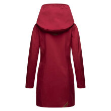 Marikoo Mayleen ladies softshell rain jacket with hood - Bordeaux-Gr.XS
