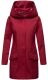 Marikoo Mayleen Damen Softshell Regenjacke mit Kapuze Bordeaux-Gr.XS