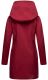 Marikoo Mayleen Damen Softshell Regenjacke mit Kapuze Bordeaux-Gr.XS