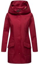 Marikoo Mayleen ladies softshell rain jacket with hood - Bordeaux-Gr.S
