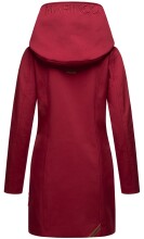 Marikoo Mayleen ladies softshell rain jacket with hood - Bordeaux-Gr.XL