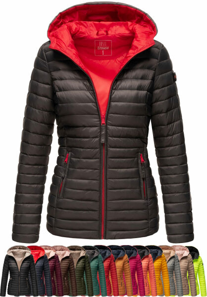 Marikoo Asraa ladies quilted jacket with hood