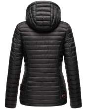 Marikoo Asraa ladies quilted jacket with hood - Black-Gr.XS
