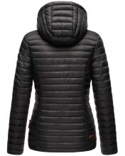 Marikoo Asraa ladies quilted jacket with hood - Black-Gr.XS