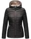 Marikoo Asraa ladies quilted jacket with hood - Black-Gr.XS