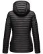 Marikoo Asraa ladies quilted jacket with hood - Black-Gr.S