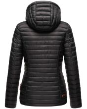 Marikoo Asraa ladies quilted jacket with hood - Black-Gr.XL