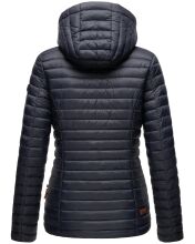 Marikoo Asraa Damen &Uuml;bergangsjacke Steppjacke Navy-Gr.S