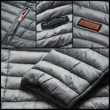 Marikoo Asraa Damen &Uuml;bergangsjacke Steppjacke Navy-Gr.S