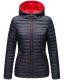 Marikoo Asraa Damen Übergangsjacke Steppjacke Navy-Gr.XL