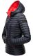 Marikoo Asraa ladies quilted jacket with hood - Navy-Gr.XXL