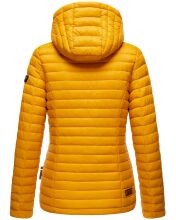 Marikoo Asraa Damen Übergangsjacke Steppjacke Gelb-Gr.M