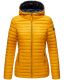 Marikoo Asraa ladies quilted jacket with hood - Yellow-Gr.XL