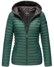 Marikoo Asraa ladies quilted jacket with hood - Dark...