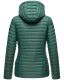 Marikoo Asraa ladies quilted jacket with hood - Dark Green-Gr.XXL