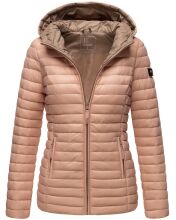 Marikoo Asraa Damen &Uuml;bergangsjacke Steppjacke Rosa-Gr.S