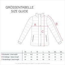 Marikoo Asraa Damen &Uuml;bergangsjacke Steppjacke Rosa-Gr.L