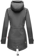 Marikoo Zimtzicke Damen lange Softshell Jacke B614 Anthrazit Größe XS - Gr. 34