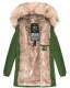 Navahoo Cristal Ladies Winter Jacket B669 Green Size S - Gr. 36